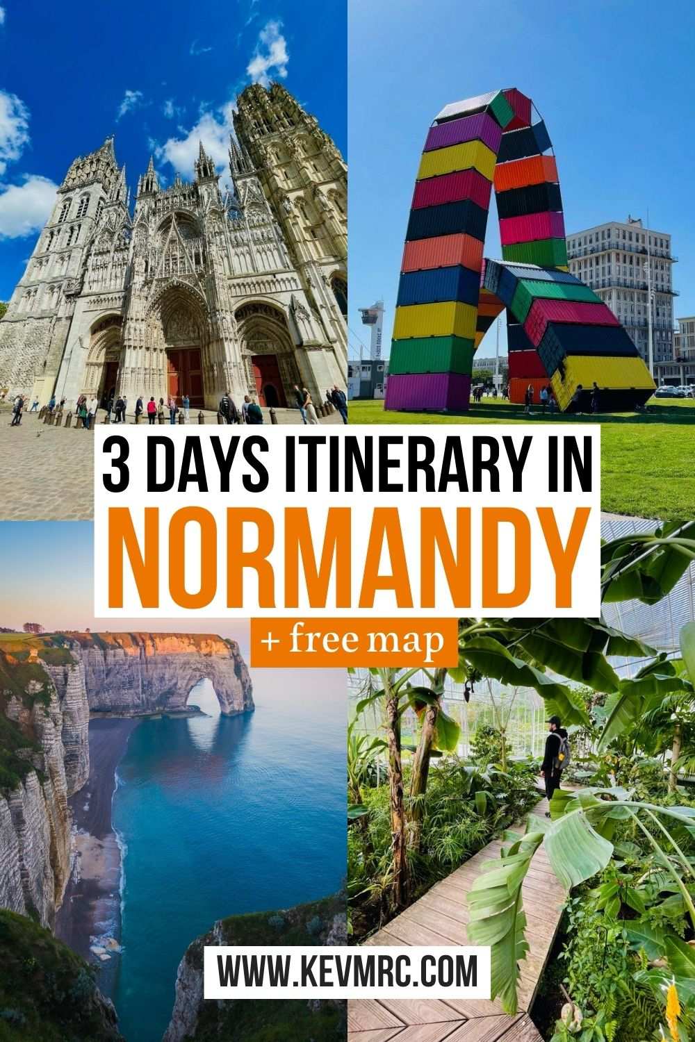 Plan your 3 day itinerary to Normandy France thanks to this guide with a free map. You will find everything to see and do in Normandy, with suggestions to extend your trip. normandy france travel | things to do in normandy france | normandy france itinerary | road trip to Normandy