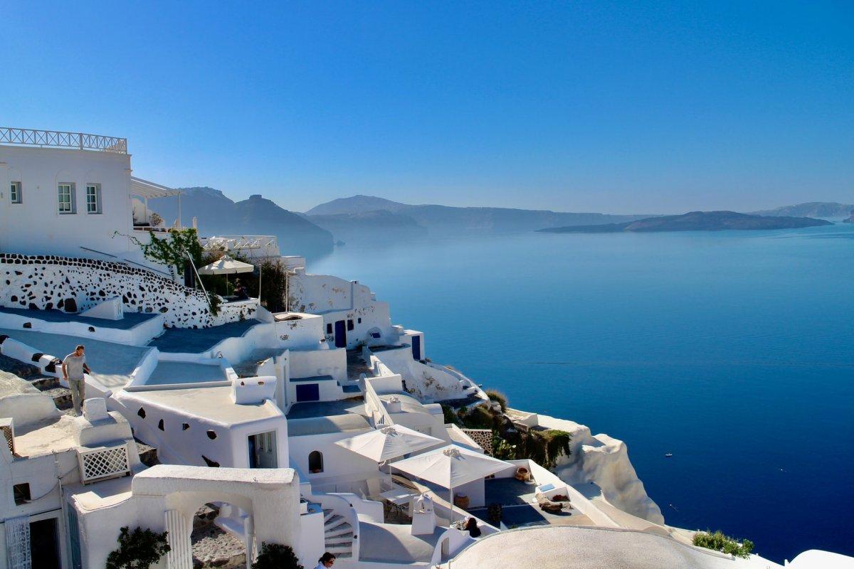 caldera of santorini