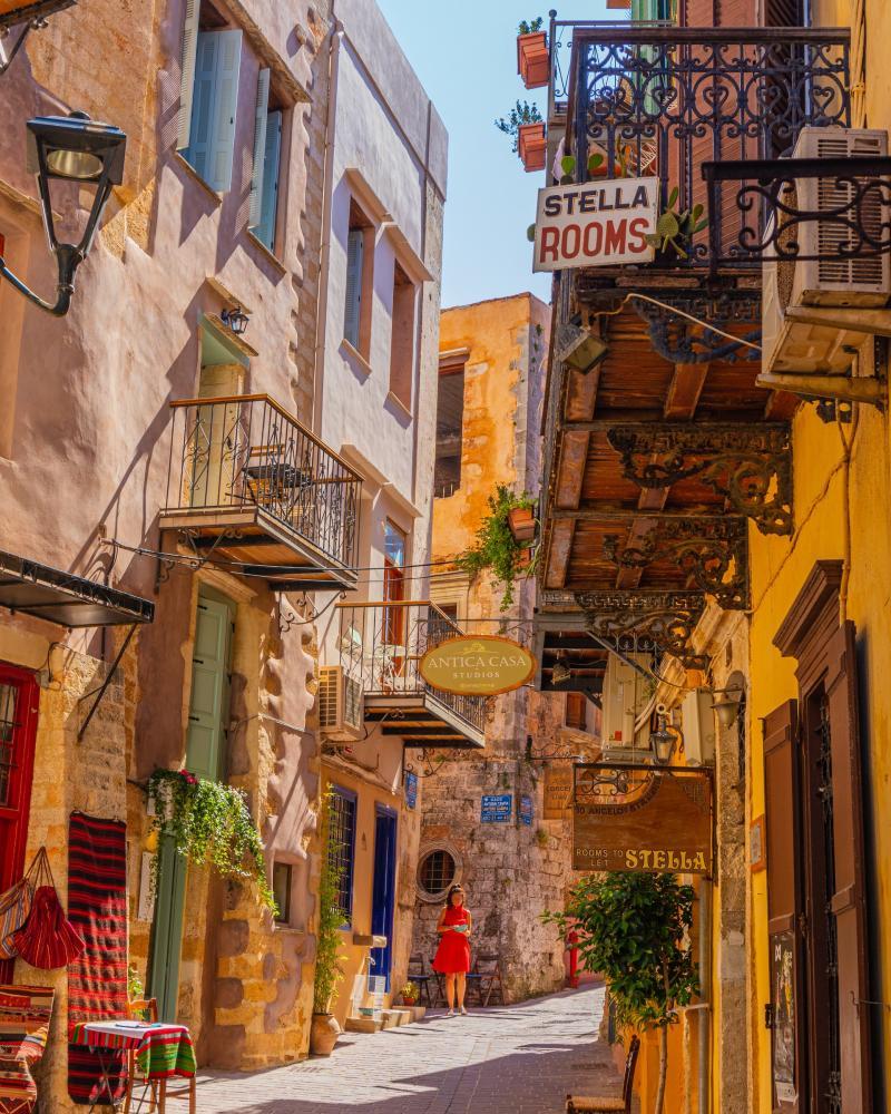 chania old town is among the famous greek places