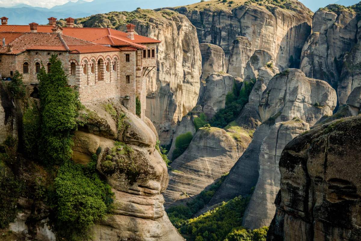 meteora is a major historical place in greece
