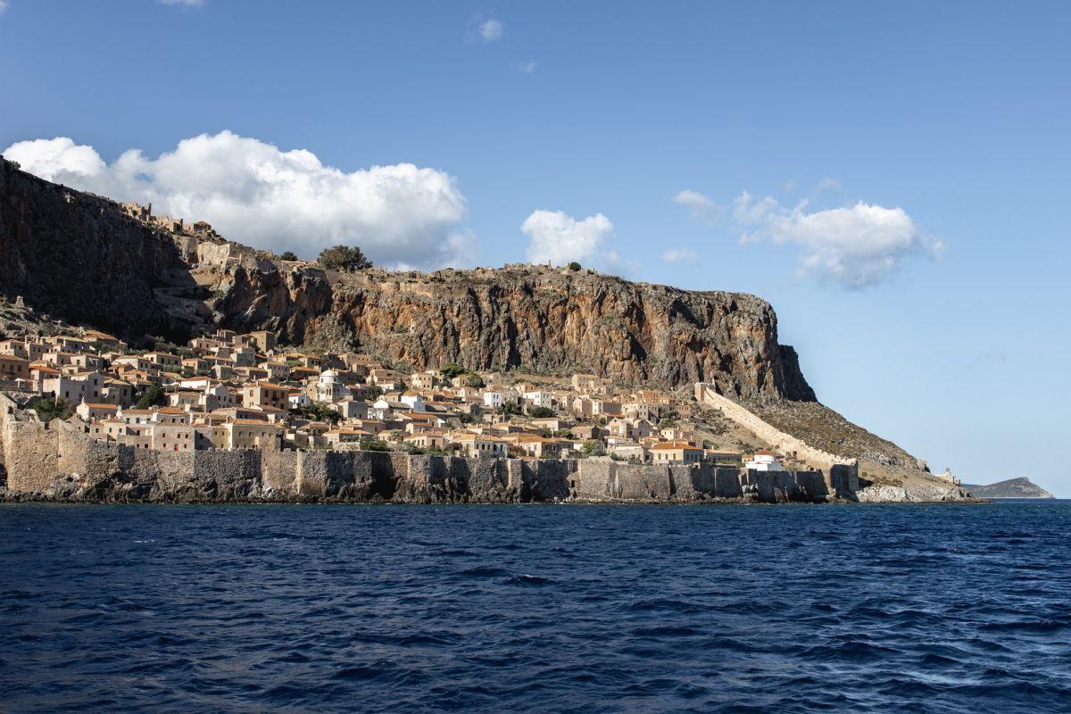 monemvasia is in the top historical landmarks in greece