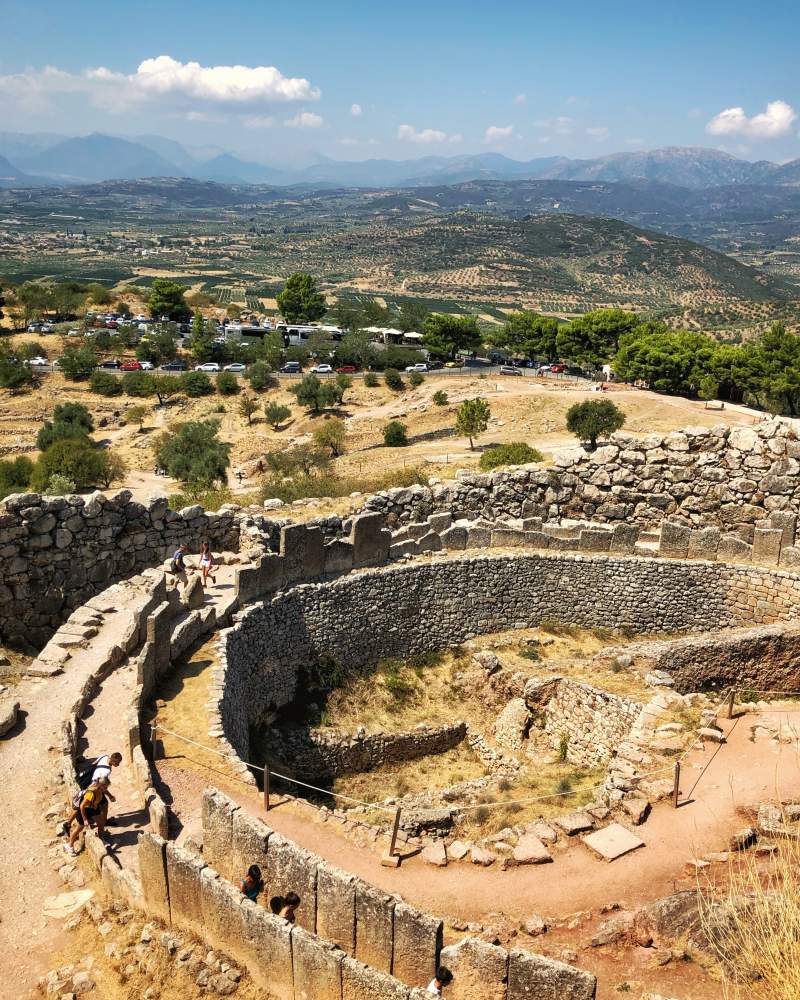 mycenae is in the list of the top ancient greece landmarks