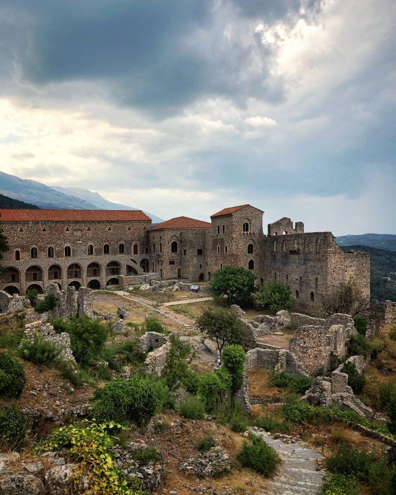 mystras is a popular greece landmark