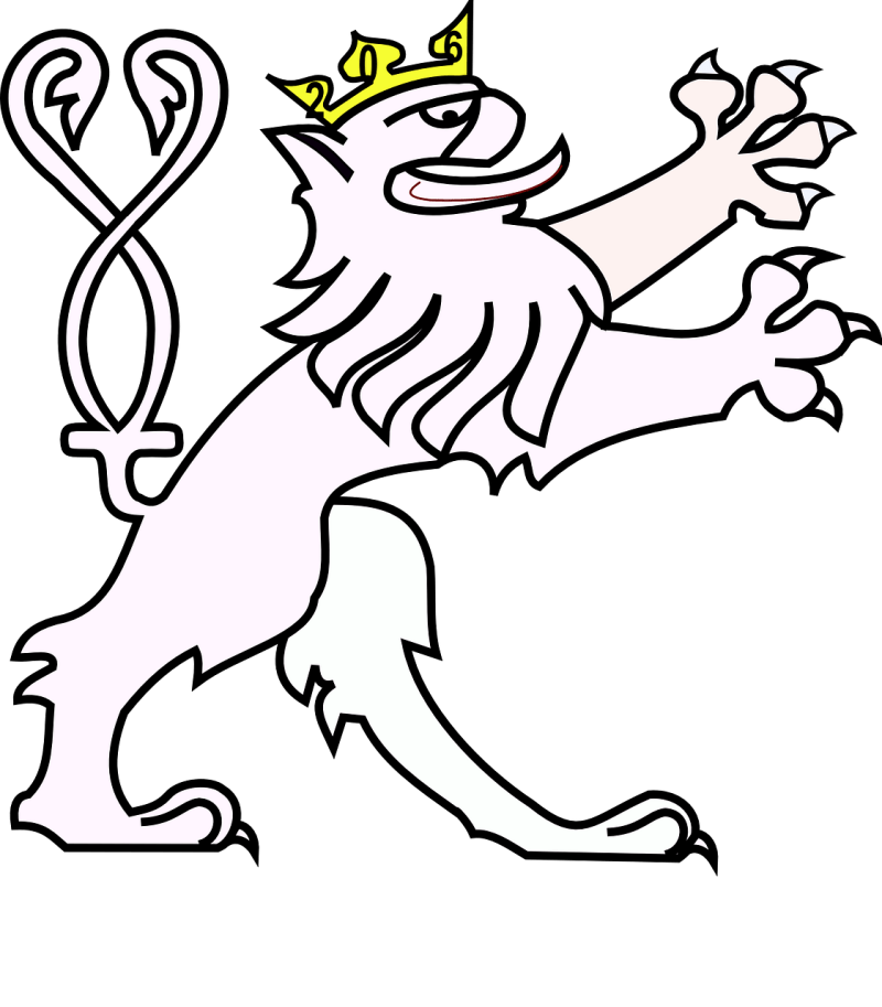 the double tailed lion is the czech republic national animal