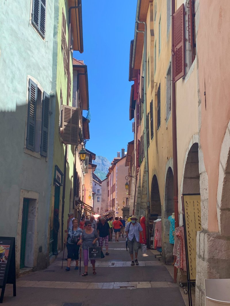 visiting the old town is a must do in annecy