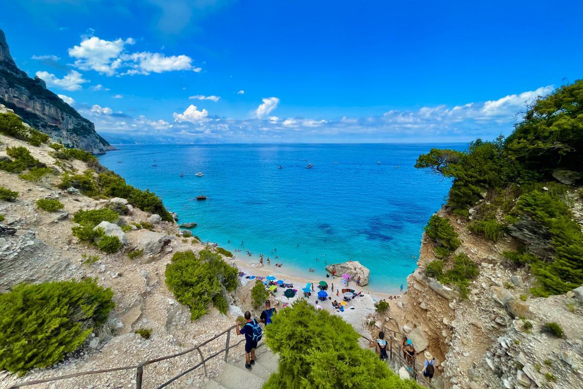 7 - cala goloritze beach view from the stairs