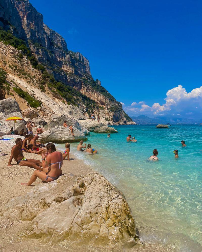 beautiful beach of cala goloritze