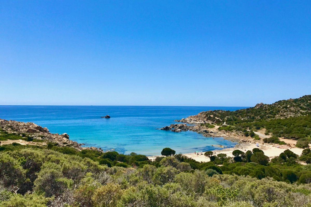 cala cipolla is one of the best beaches south of sardinia has to offer