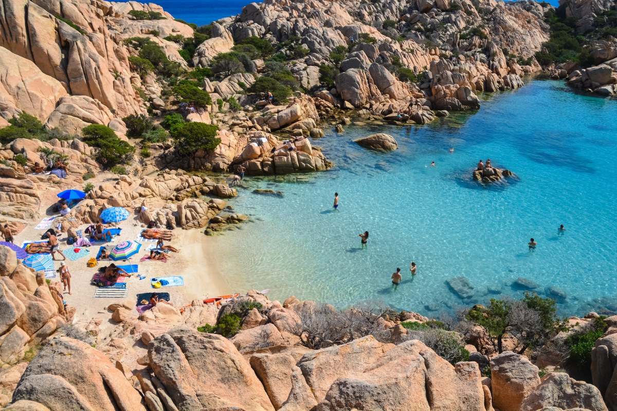 cala coticcio is the best la maddalena beach