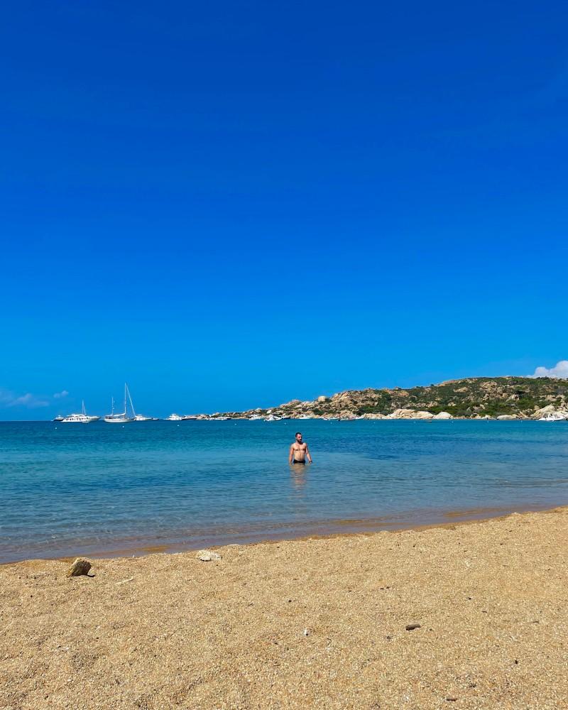 cala garibaldi on la maddalena sardinia