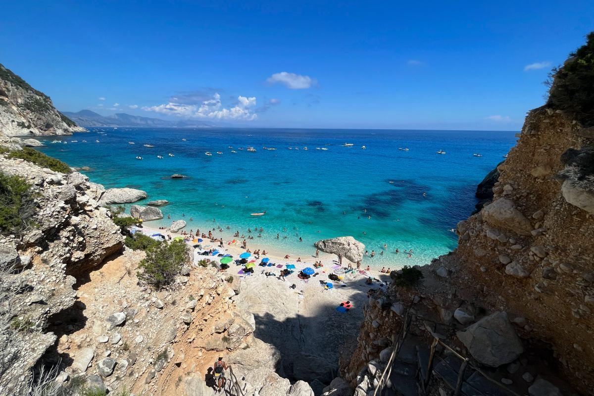 cala goloritze is maybe the the best beach in sardinia