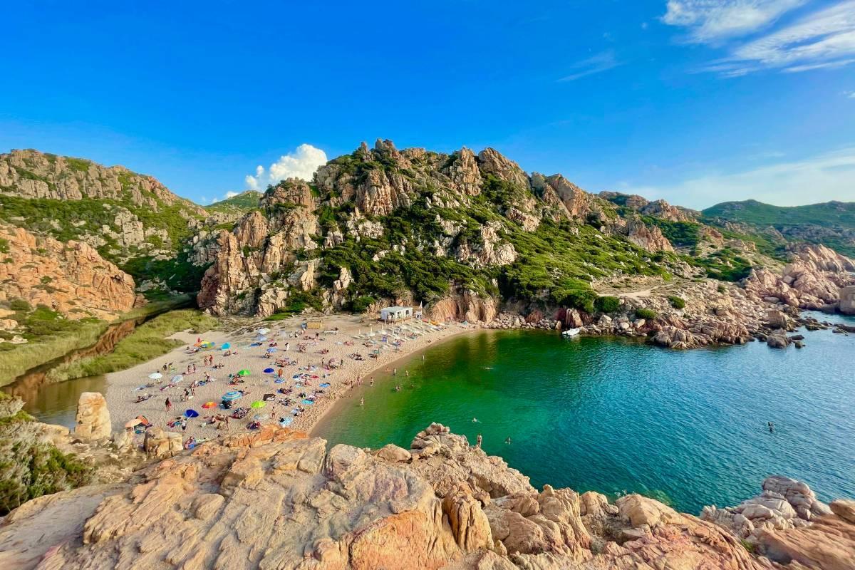 cala li cossi is one of the best sardinia italy beaches