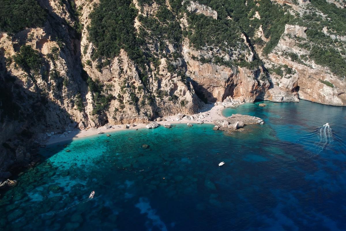 cala mariolu is one of the best beaches on sardinia island