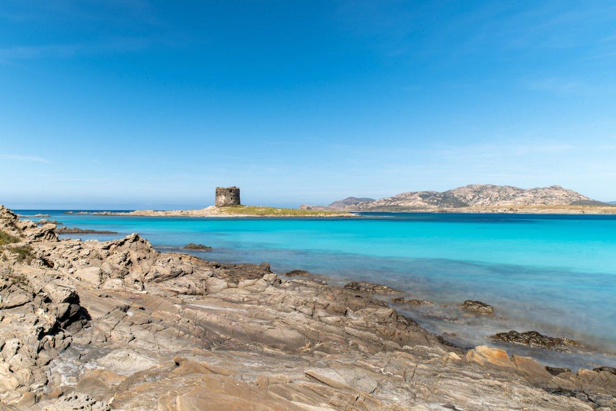 la pelosa is one of the best beaches in northern sardinia