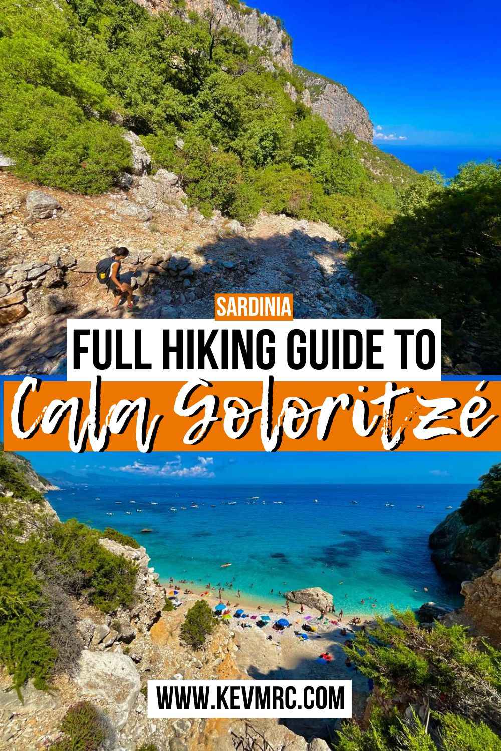 Find all the information you need to hike to the wonderful UNESCO site of Cala Goloritzé in Sardinia, Italy. cala goloritze sardinia | sardinia italy beaches | hiking sardinia | best sardinia hikes #sardinia #calagoloritze #sardiniahikes