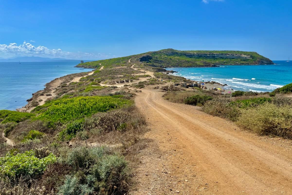 hike to capo san marco sardinia