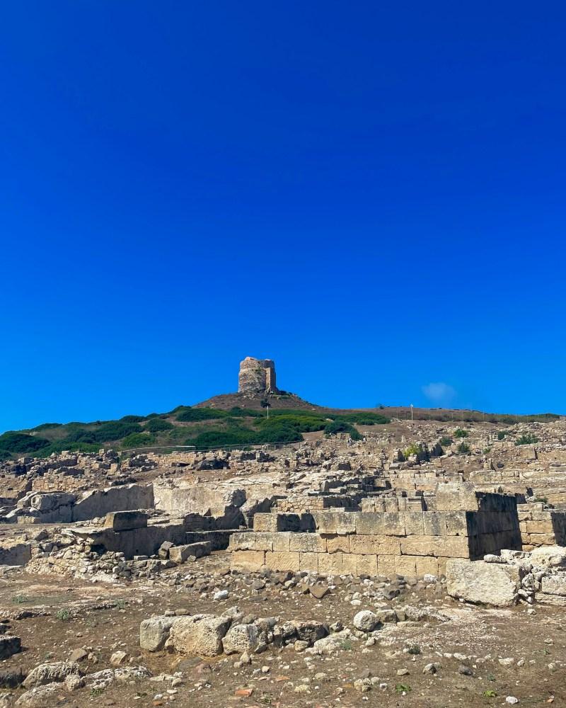 torre spagniola at tharros