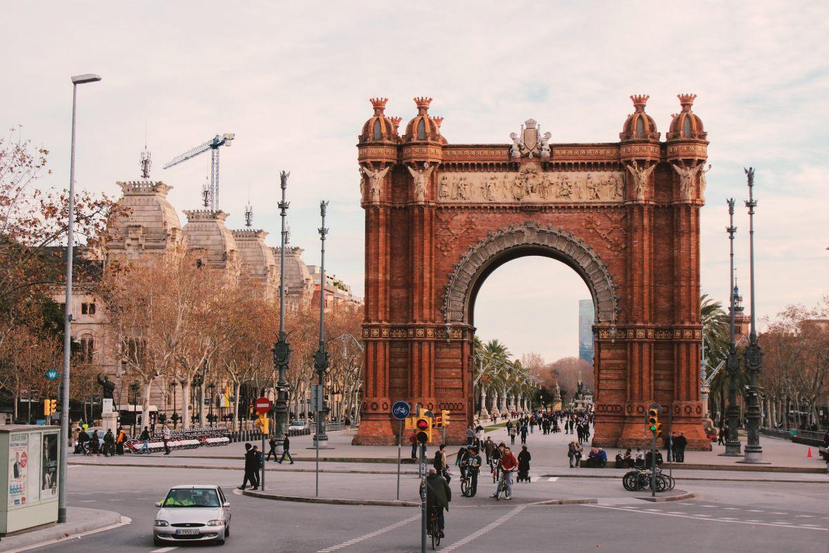 barcelona spain in winter