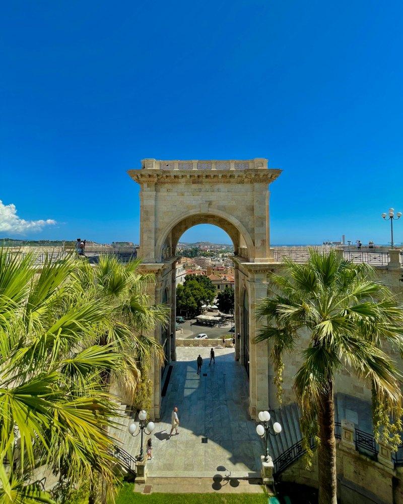 bastione san remy seen from the observation deck