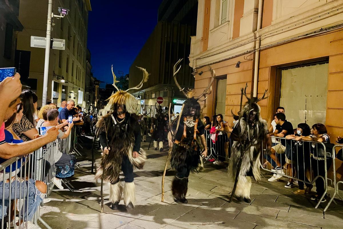 nuoro parade on the redeemer festival