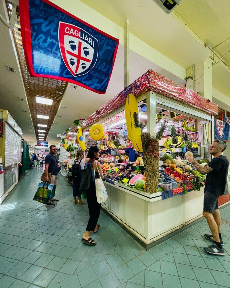 san benetto market in cagliari