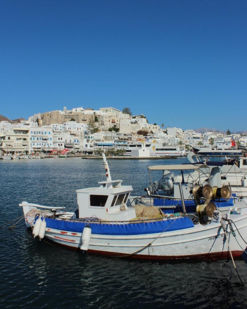 chora in naxos is the best location to stay in naxos