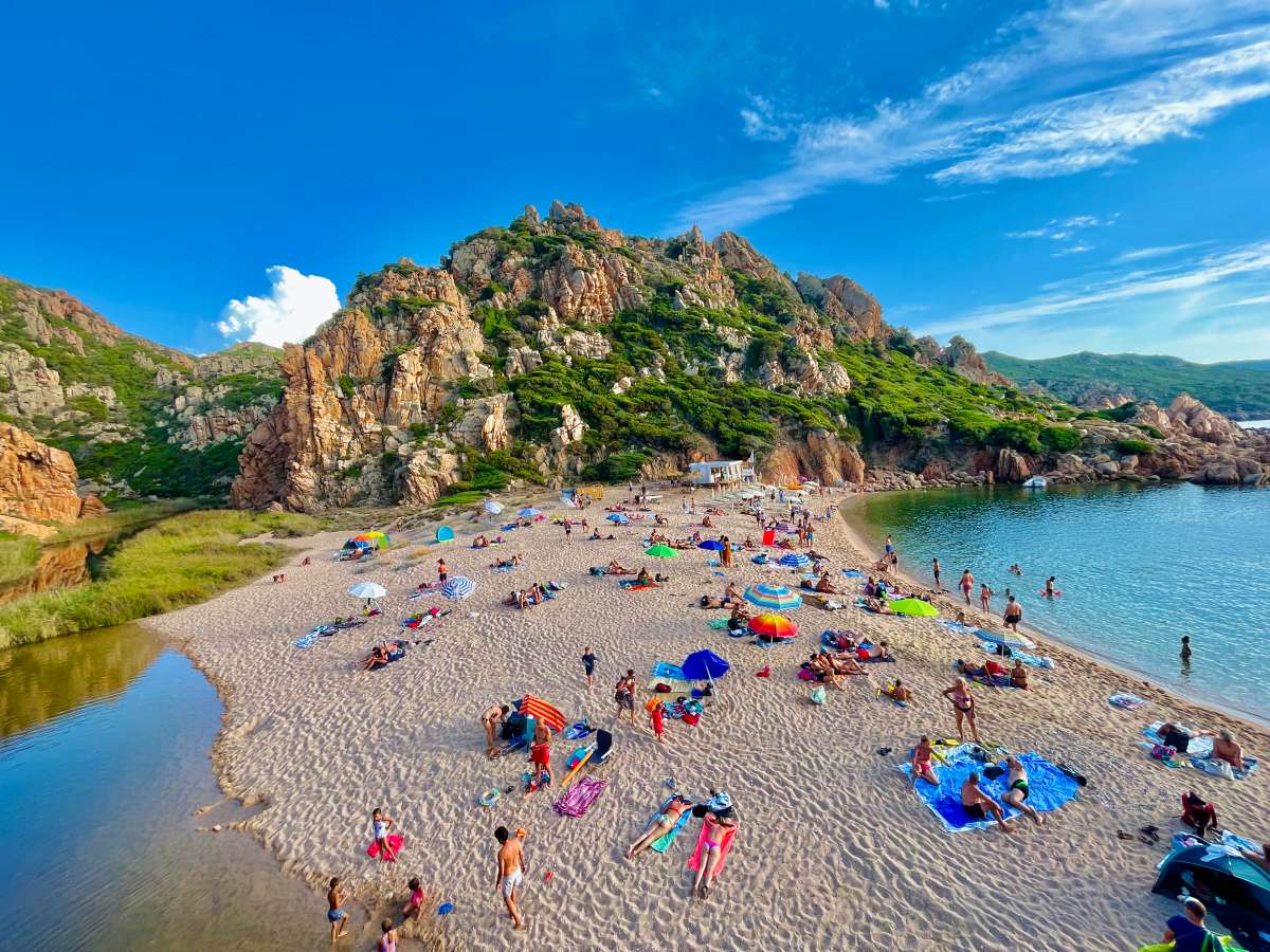 iconic view of cala li cossi