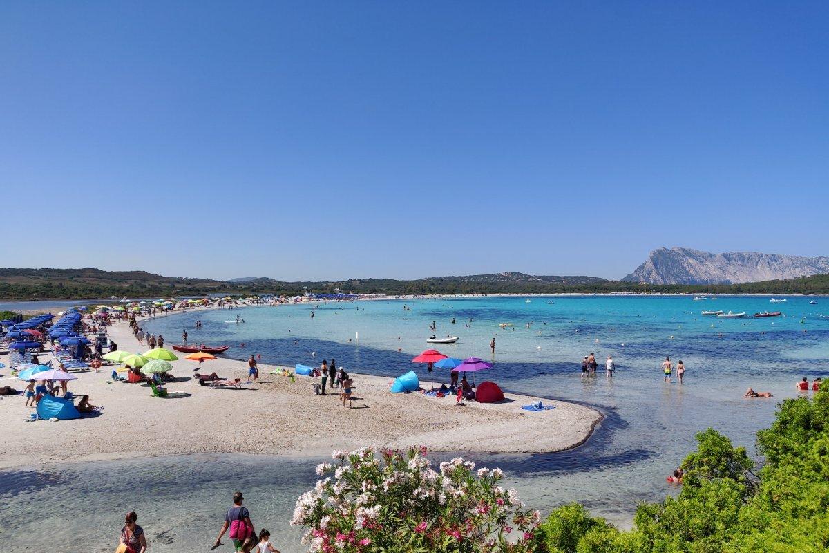 lu impostu is a great beach near olbia