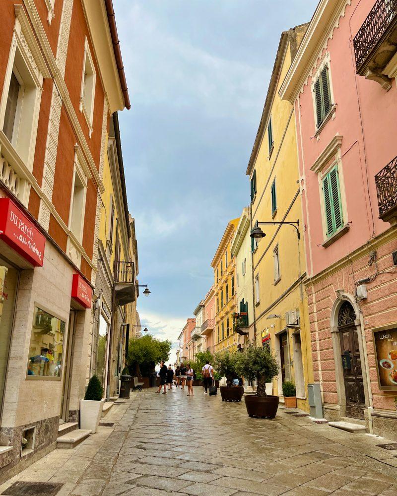 olbia picturesque street