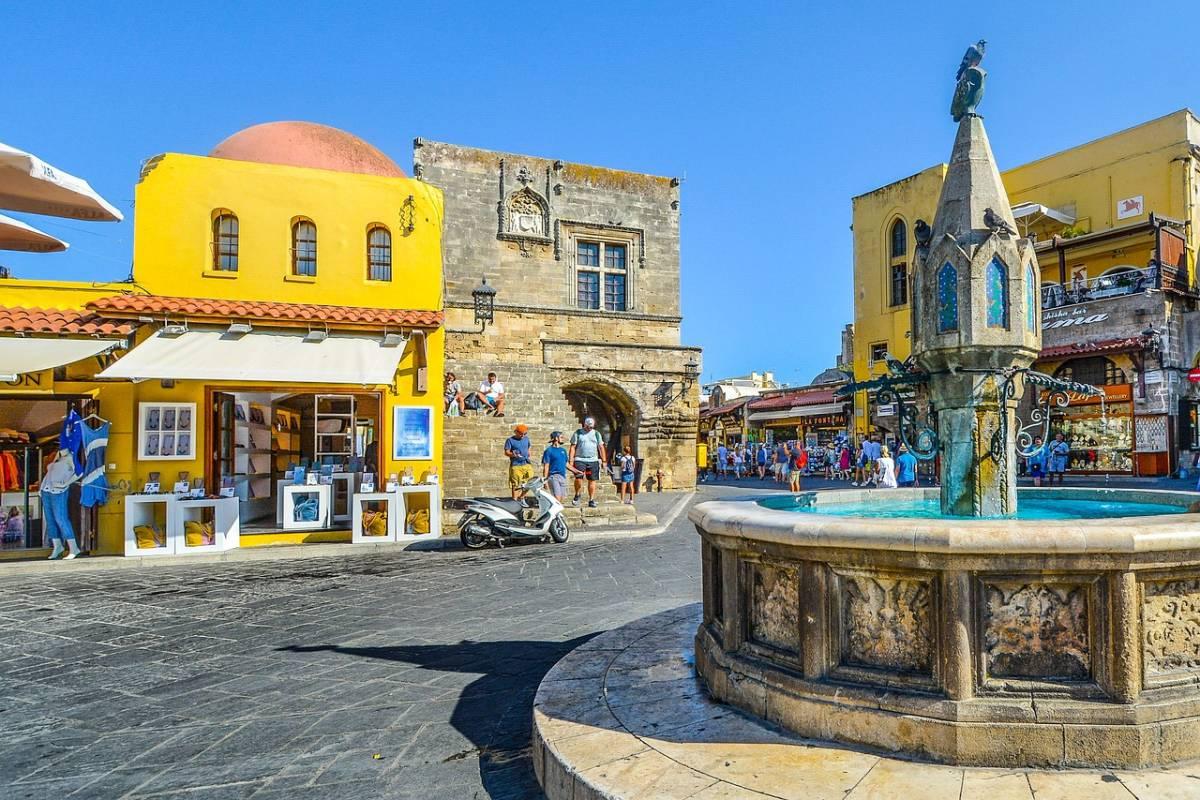 rhodes town is a best place in rhodes for nightlife