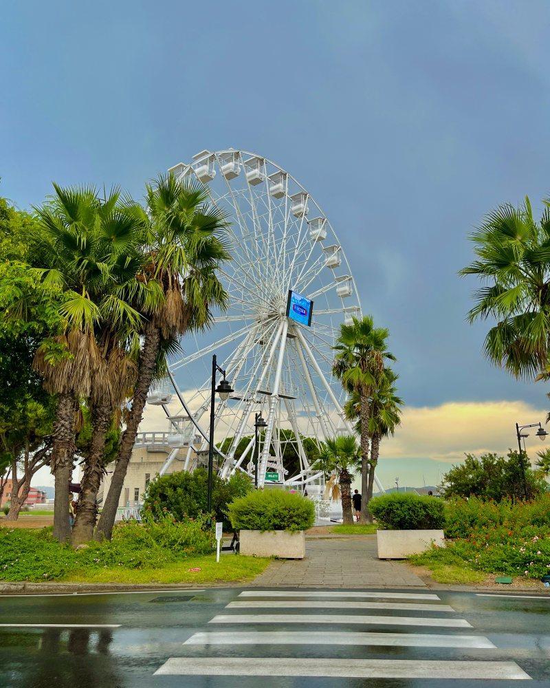 riding the ferris wheel is in the top things to do in olbia italy