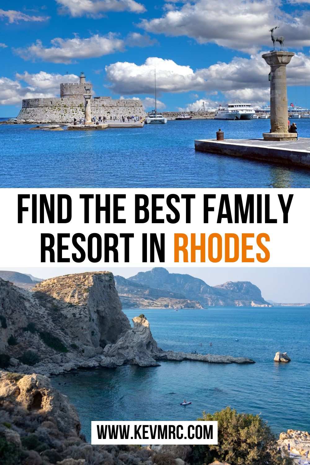 In this guide, discover the best resorts in Rhodes Greece for families! #rhodes #greece