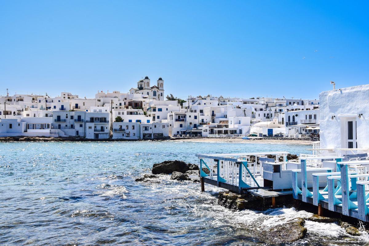 naoussa landscape in paros greece