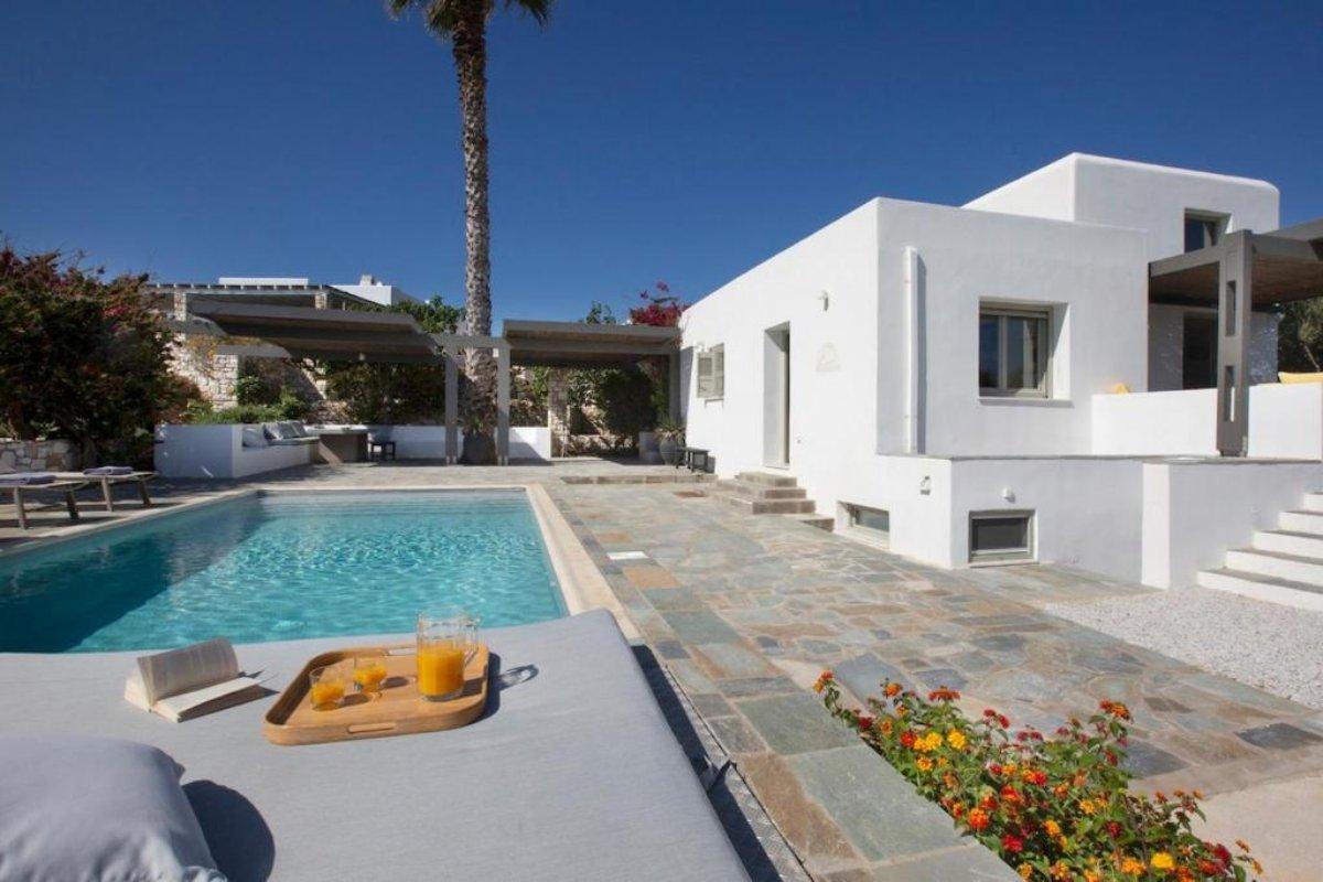 villa aphrodite is one of the best paros luxury villas