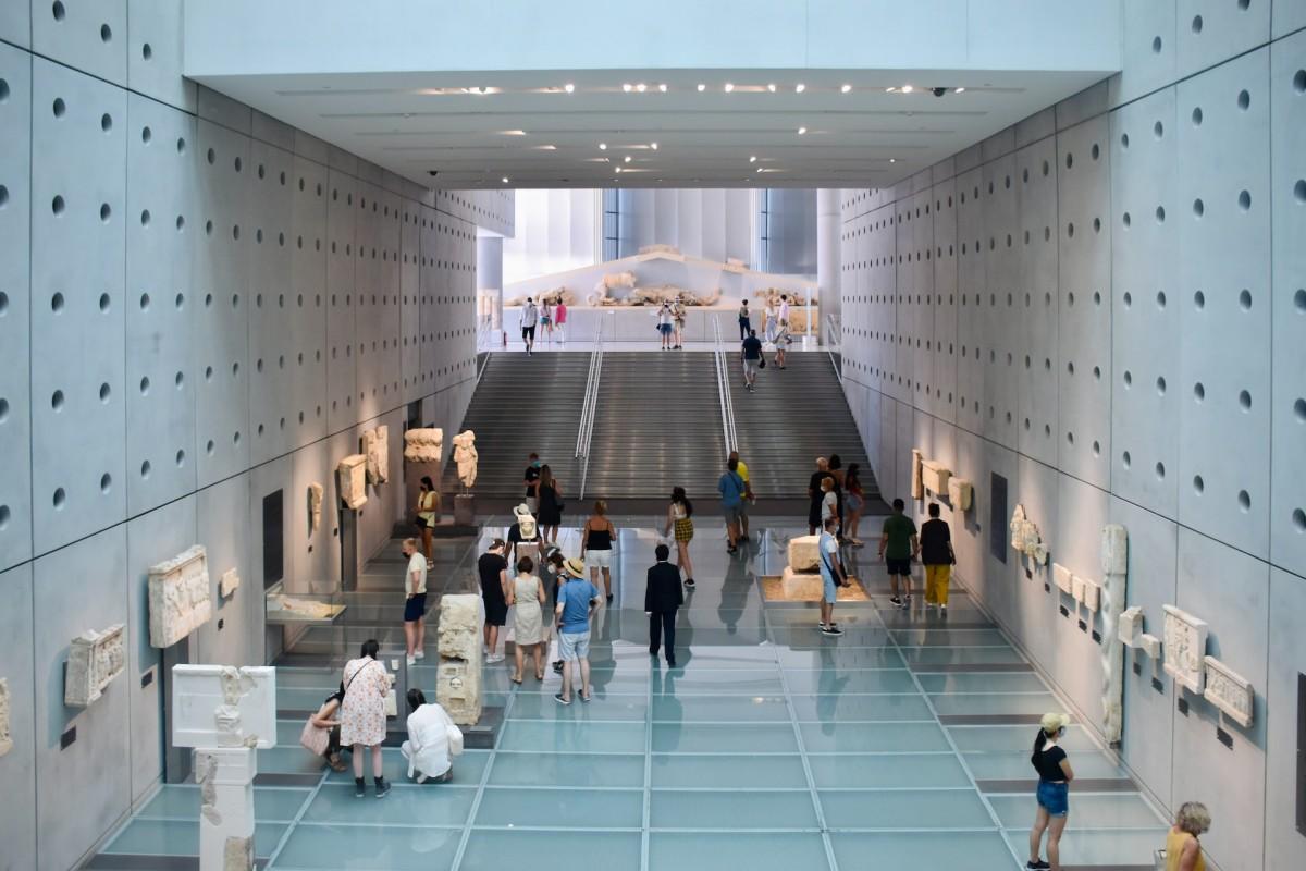 acropolis museum is among athens famous landmarks