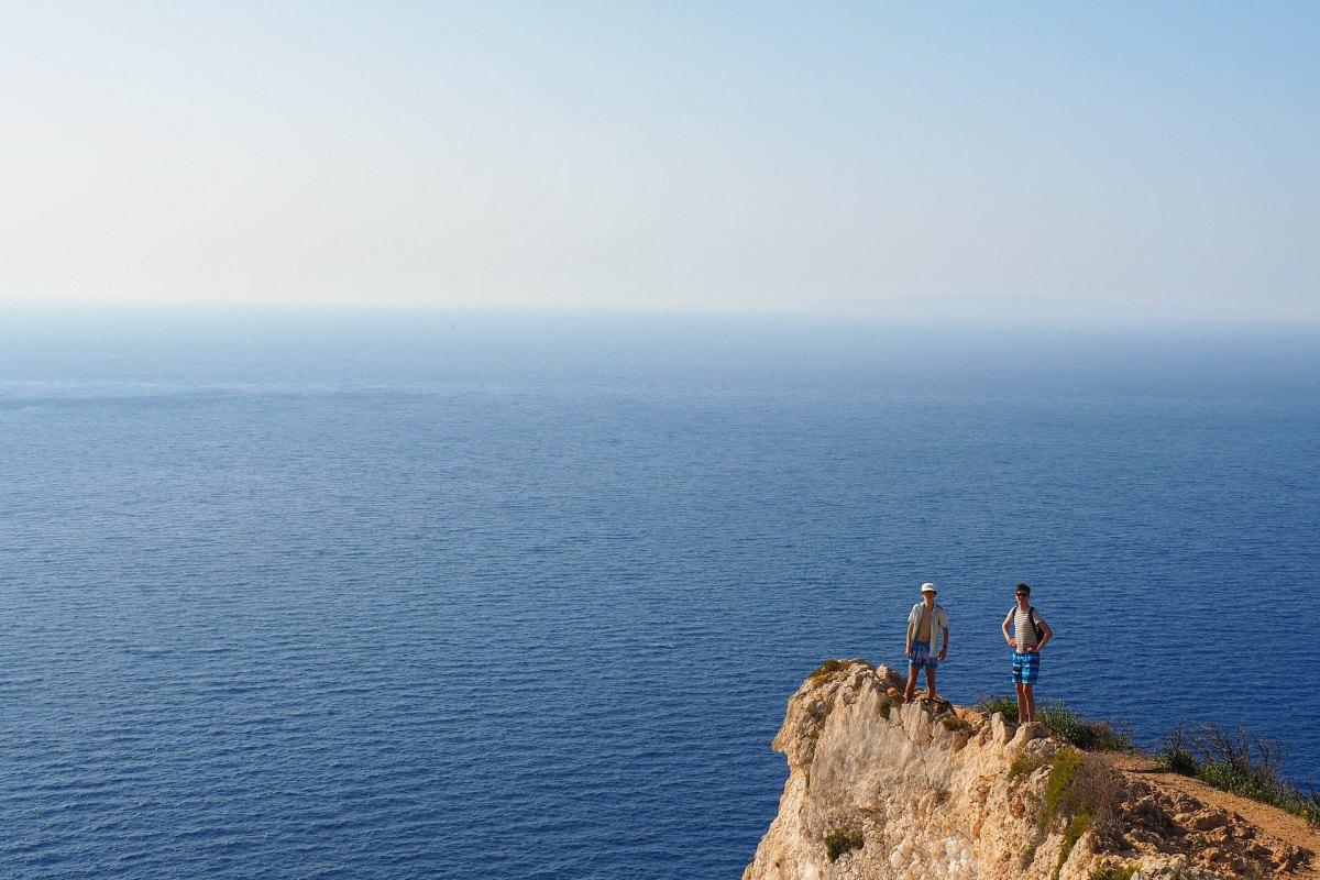 aegean sea from zakynthos