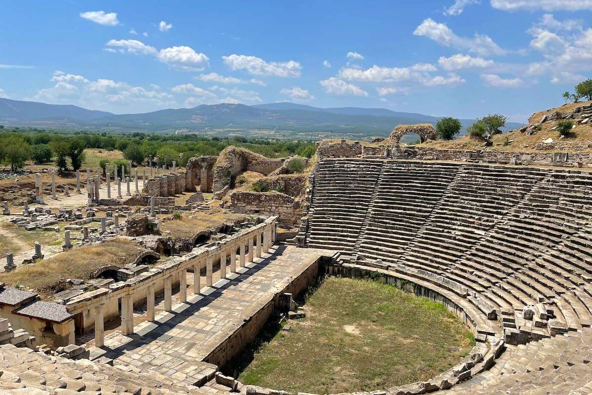 aphrodisias is in the famous monuments in turkey