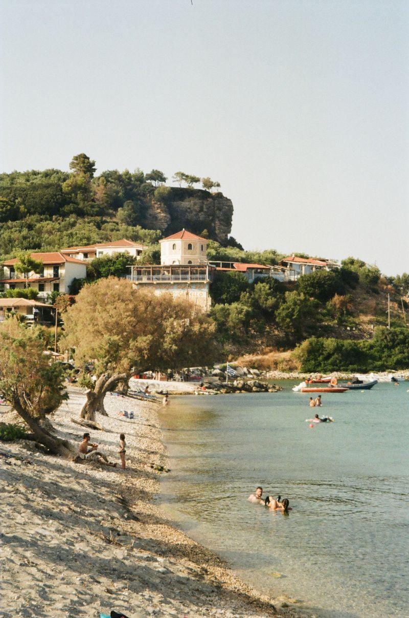 beautiful beach resort in zante