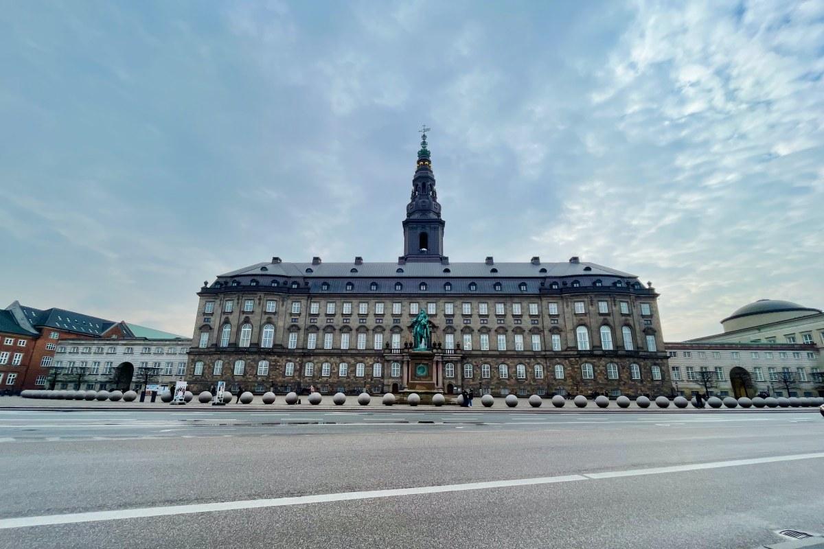 christiansborg on a one day trip in copenhagen