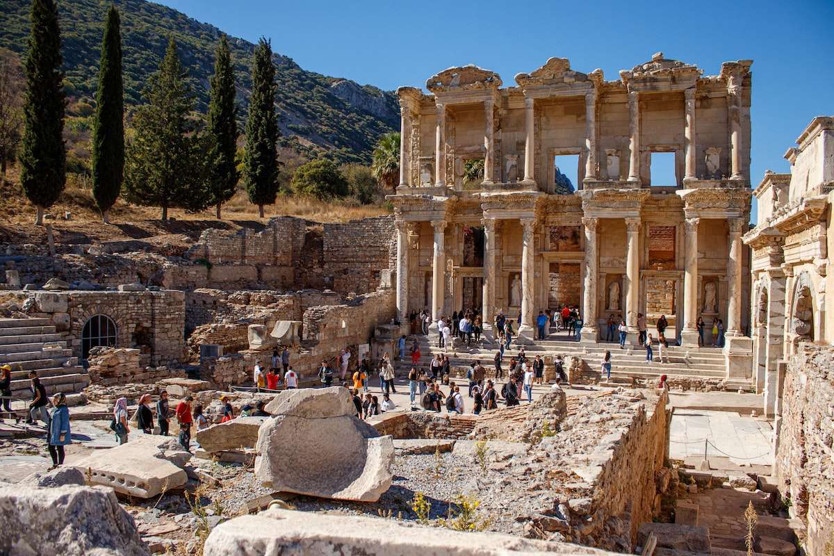 ephesus is a popular turkey landmarks