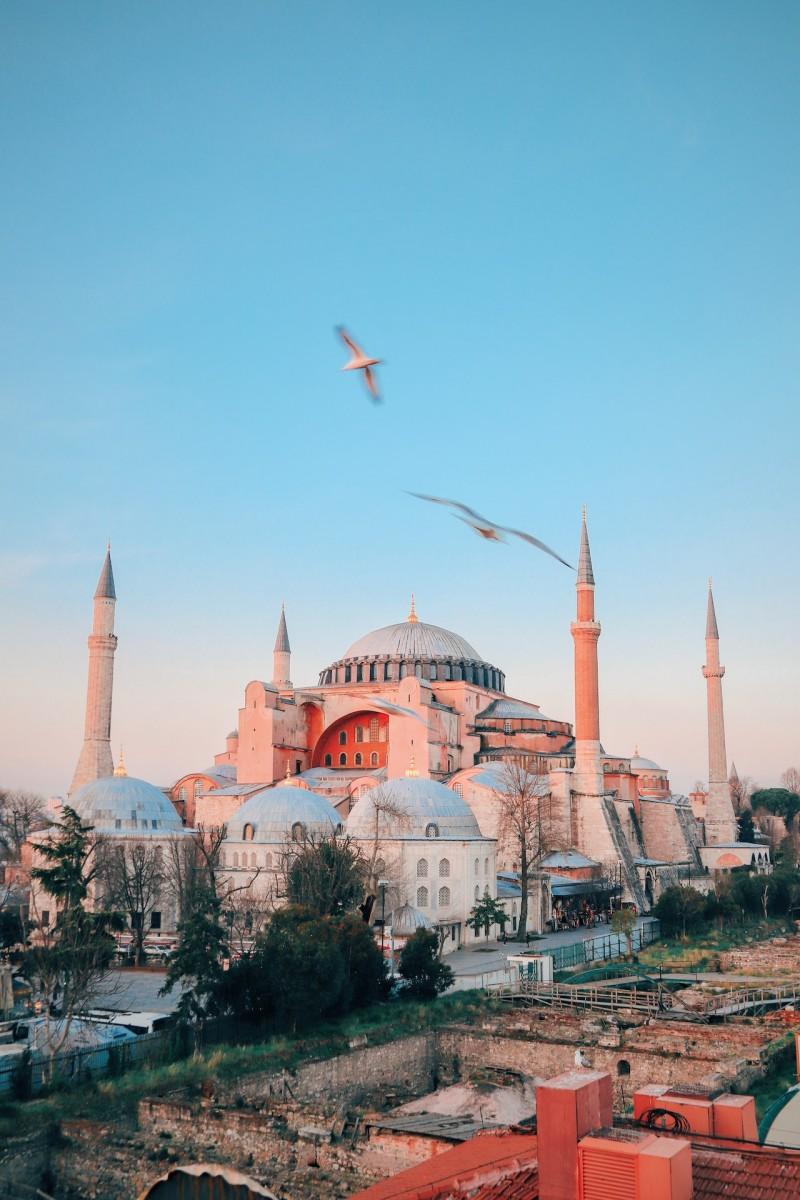 hagia sophia from the outside