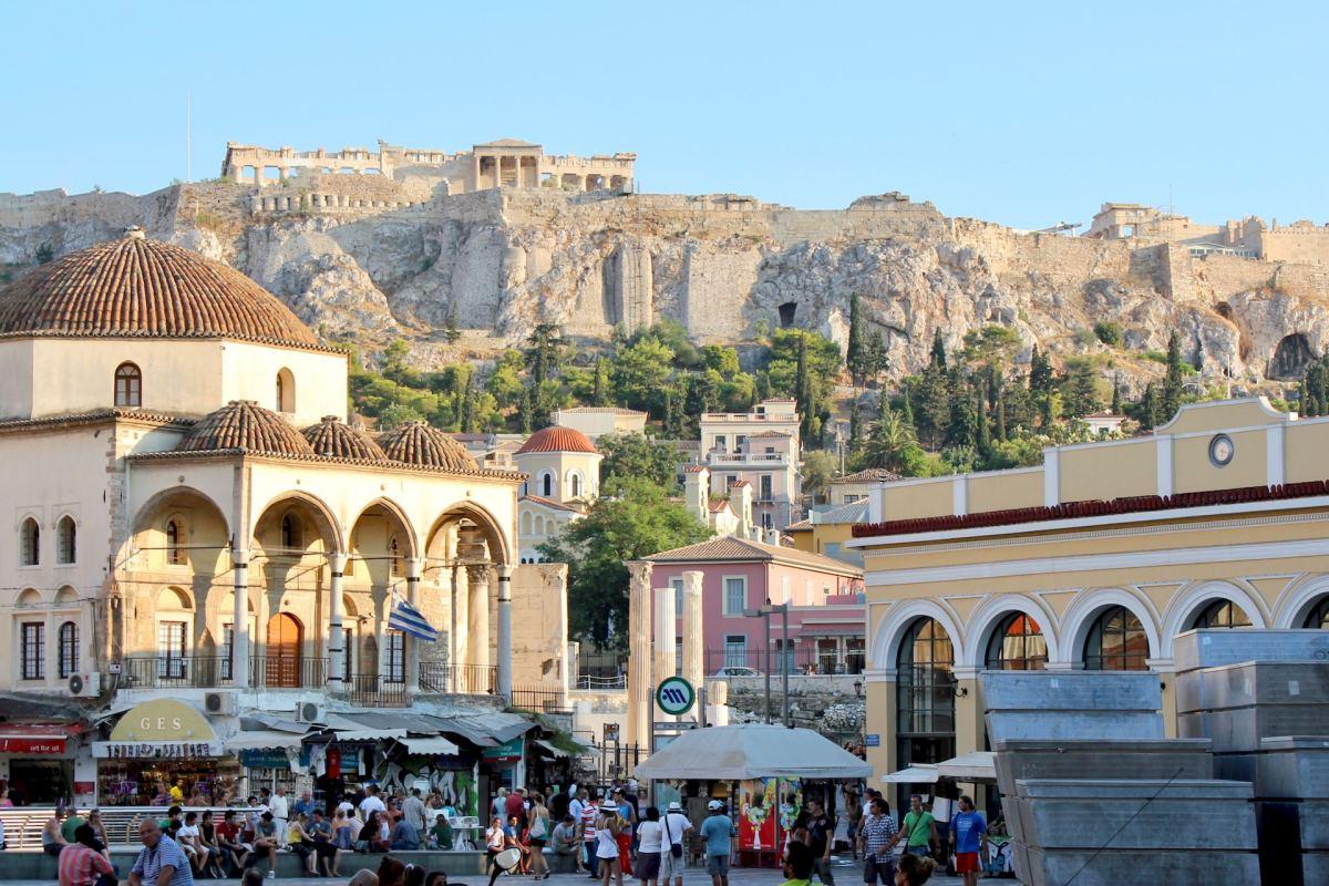 monastiraki is one of the famous landmarks athens greece has to offer