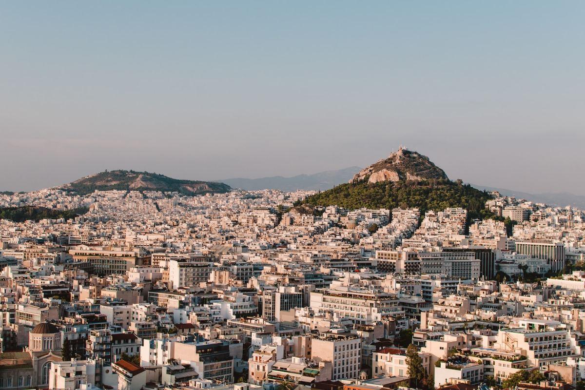 mount lycabettus is one of athens greece famous landmarks