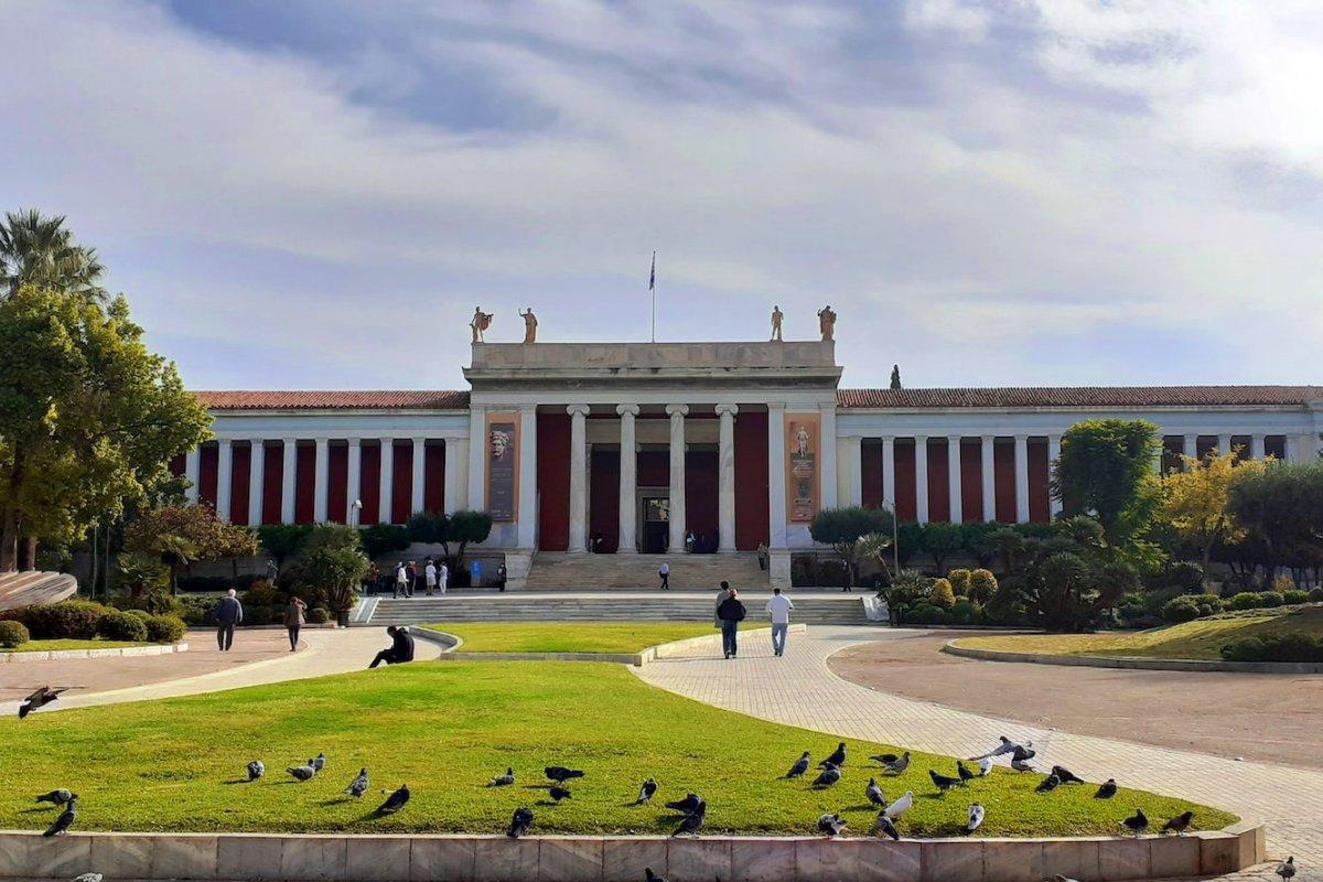 national archeological museum is a famous athens greece landmark