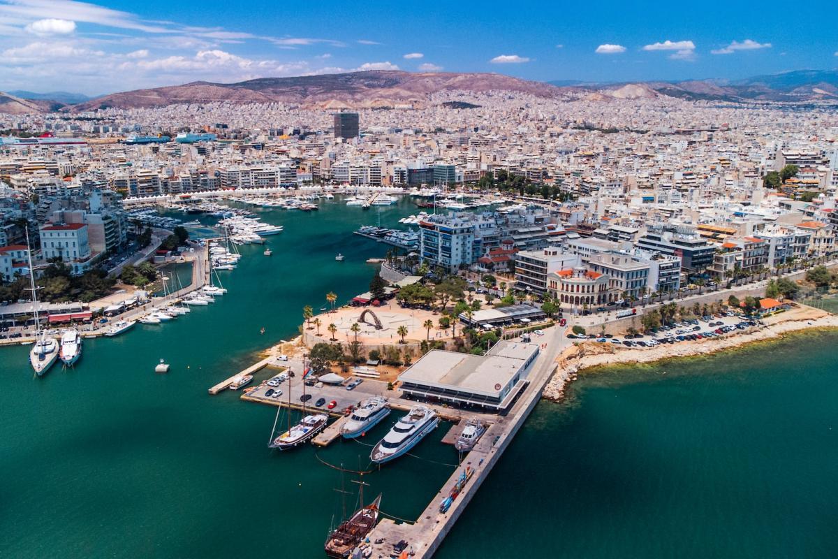 piraeus is in the greece famous landmarks in athens
