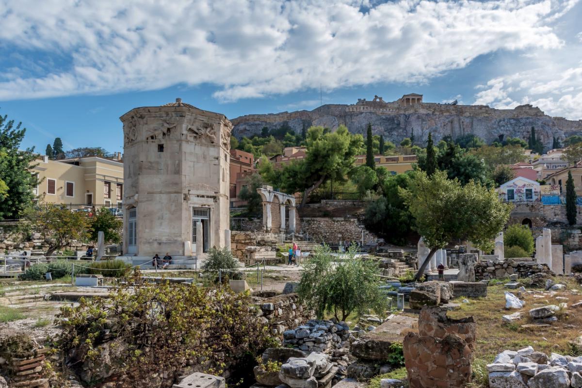 roman forum of athens