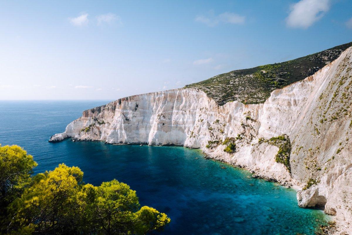 zante beautiful coastline