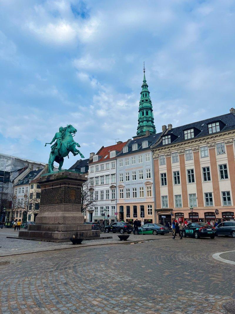 beautiful square in copenhagen