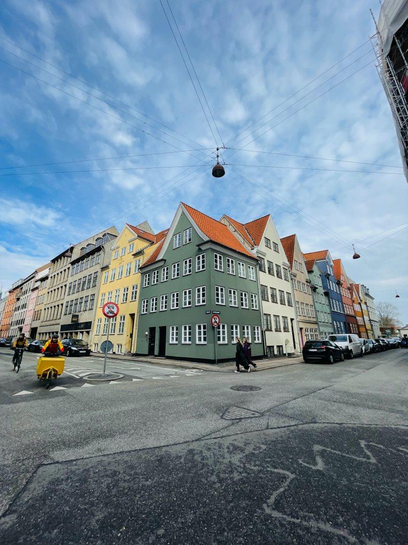 copenhagen typical colored buildings