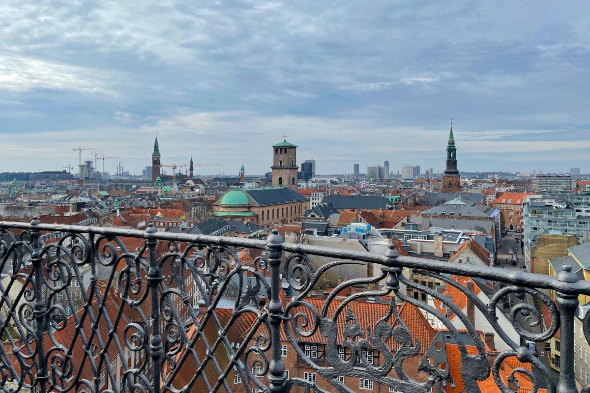 copenhagen view from the round tower